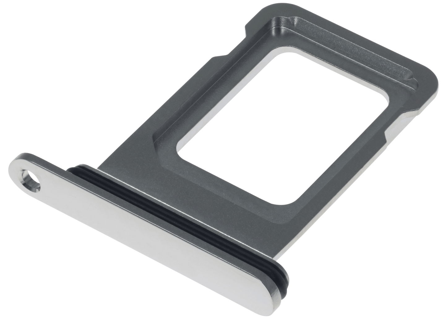 Single SIM Card Tray For iPhone 11 Pro / 11 Pro Max (Service Pack) (Silver)