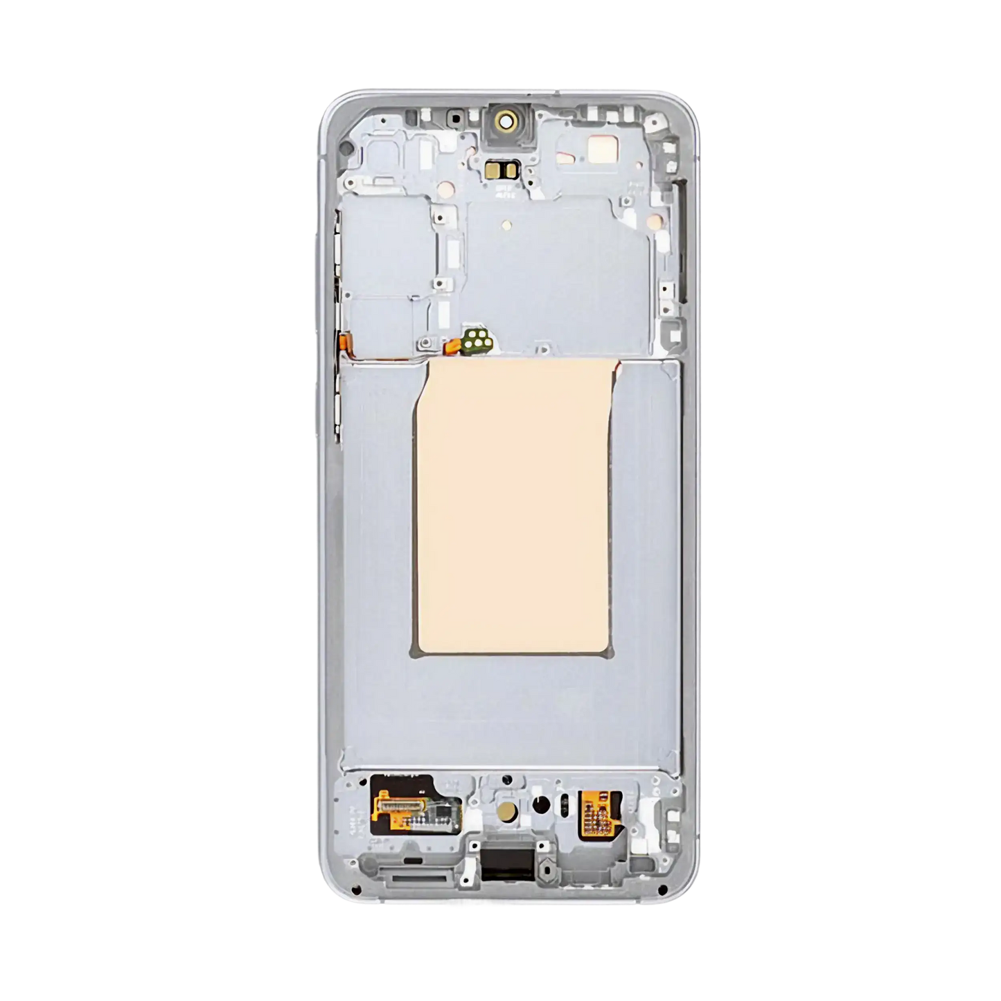 OLED Assembly With Frame For Samsung Galaxy S25 FE 5G (US & International Version) (Refurbished) (White)