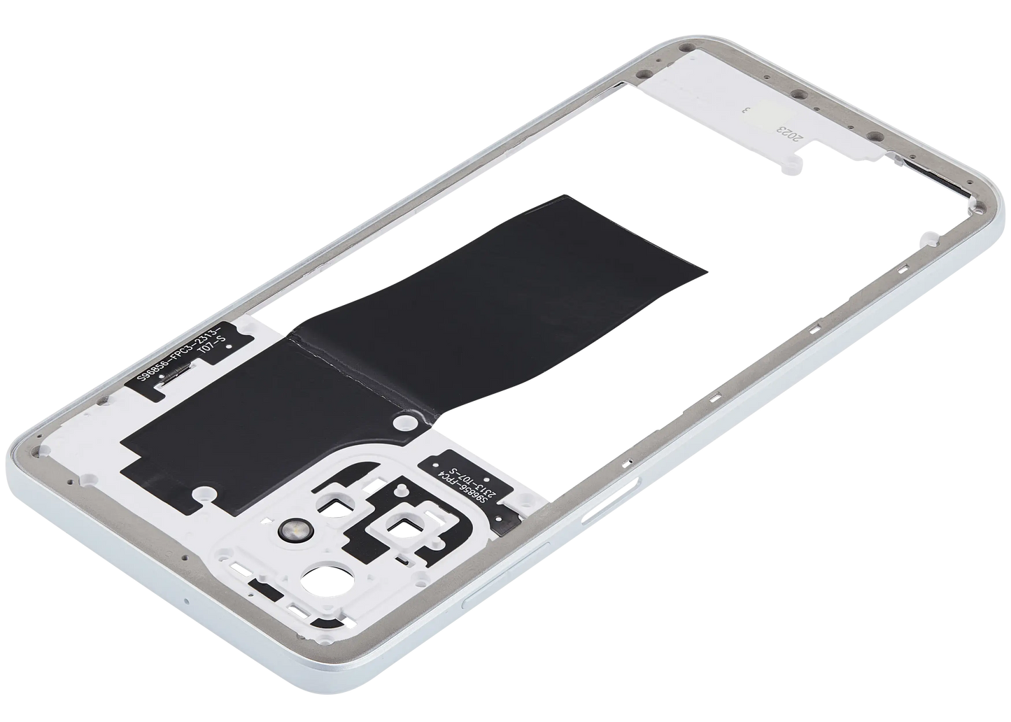 Mid-Housing For Motorola Moto G Power 5G (XT2311 / 2023) (Premium) (Bright White) replacement part SKU 107182129058 image 10