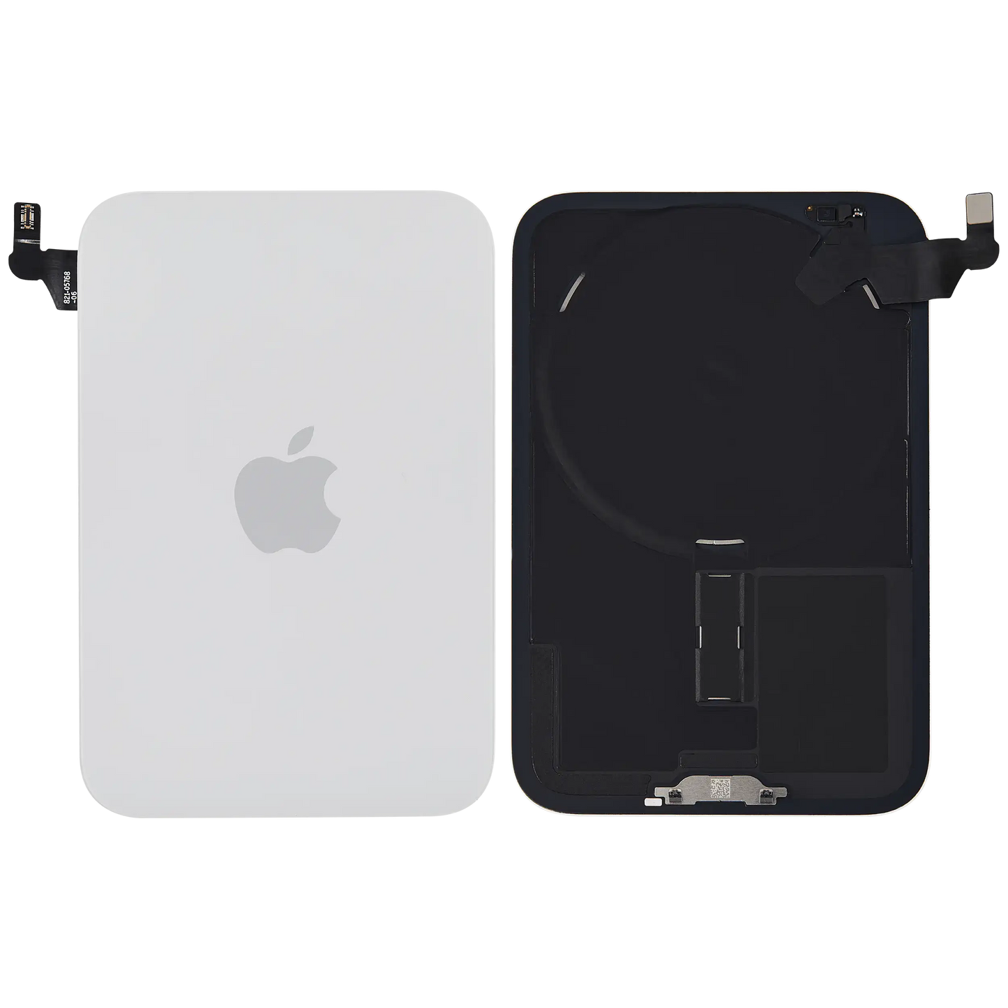 Back Glass w/ MagSafe Magnet & NFC For iPhone 17 Pro (Used OEM Pull: Grade B) (Silver)