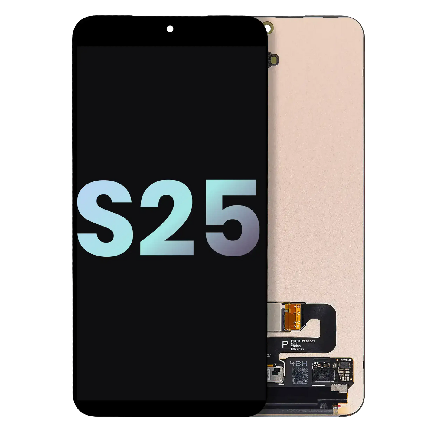 OLED Assembly Without Frame For Samsung Galaxy S25 5G (US & International) (Service Pack) (All Colors)