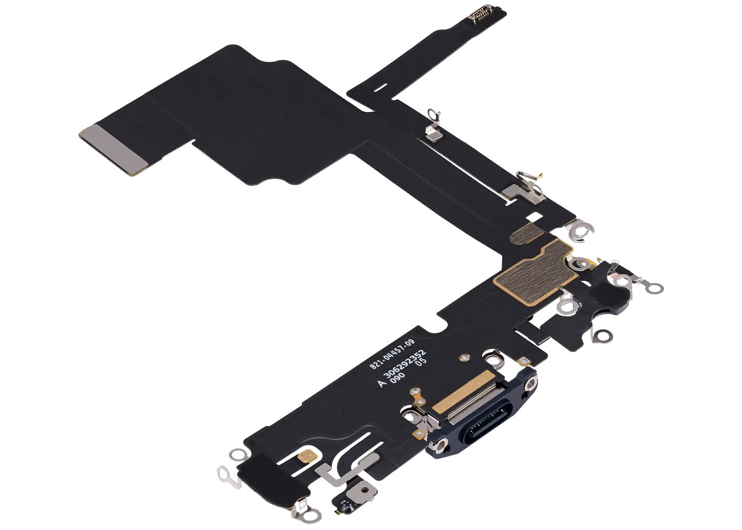 Charging Port Flex Cable For iPhone 15 Pro (Used OEM Pull) (Blue Titanium)