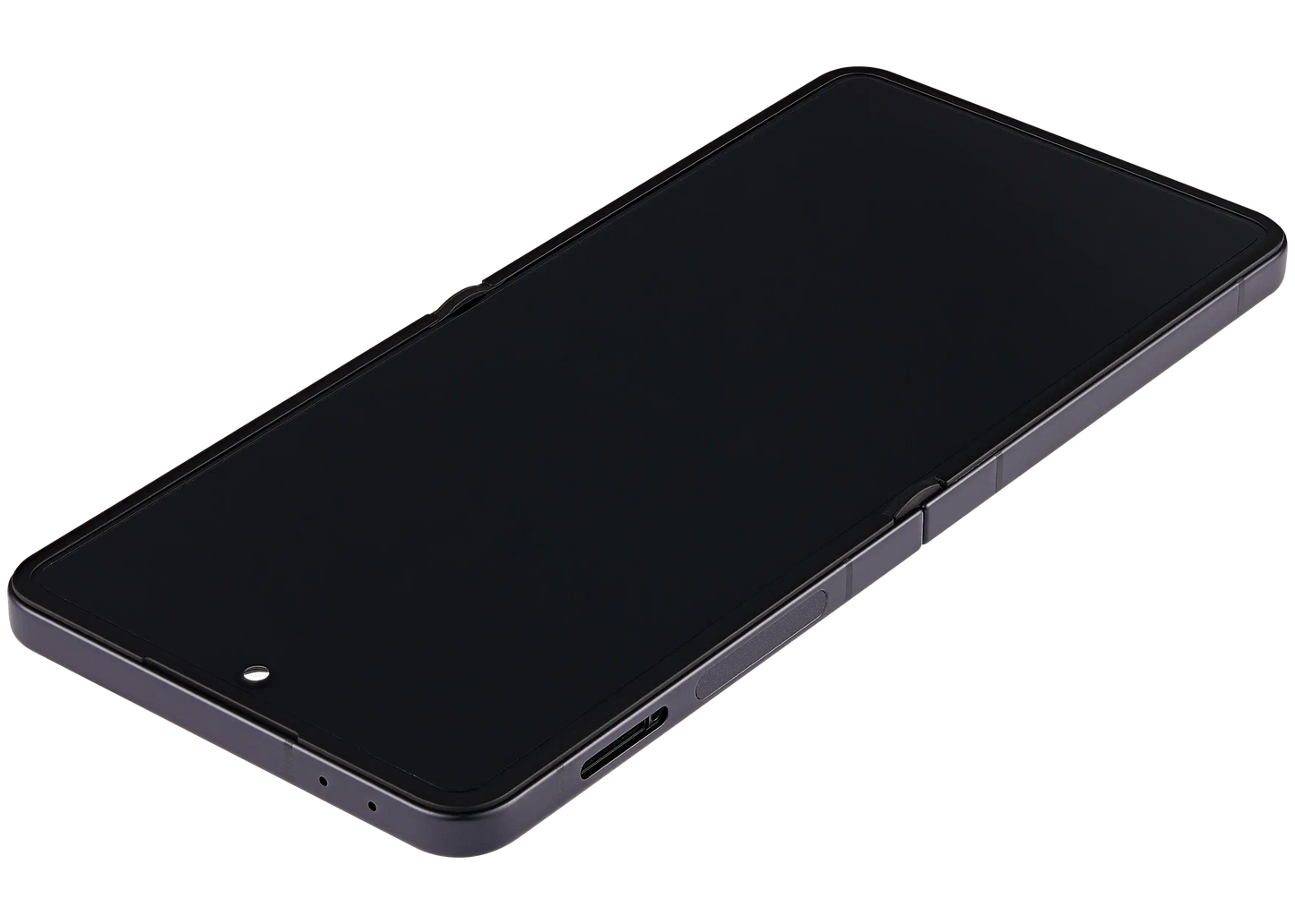 Inner OLED Assembly With Frame For Samsung Galaxy Z Flip 7 5G (US & International) (Refurbished) (Jet Black) - Replacement iPhone Parts