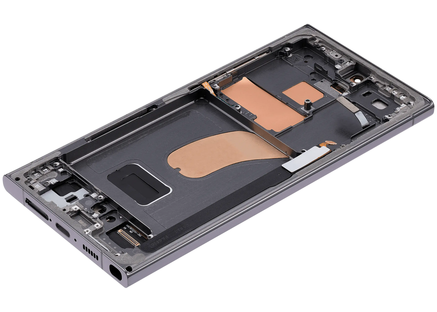 OLED Assembly With Frame For Samsung Galaxy S23 Ultra (US & International) (Aftermarket Plus) (120Hz) (Green)