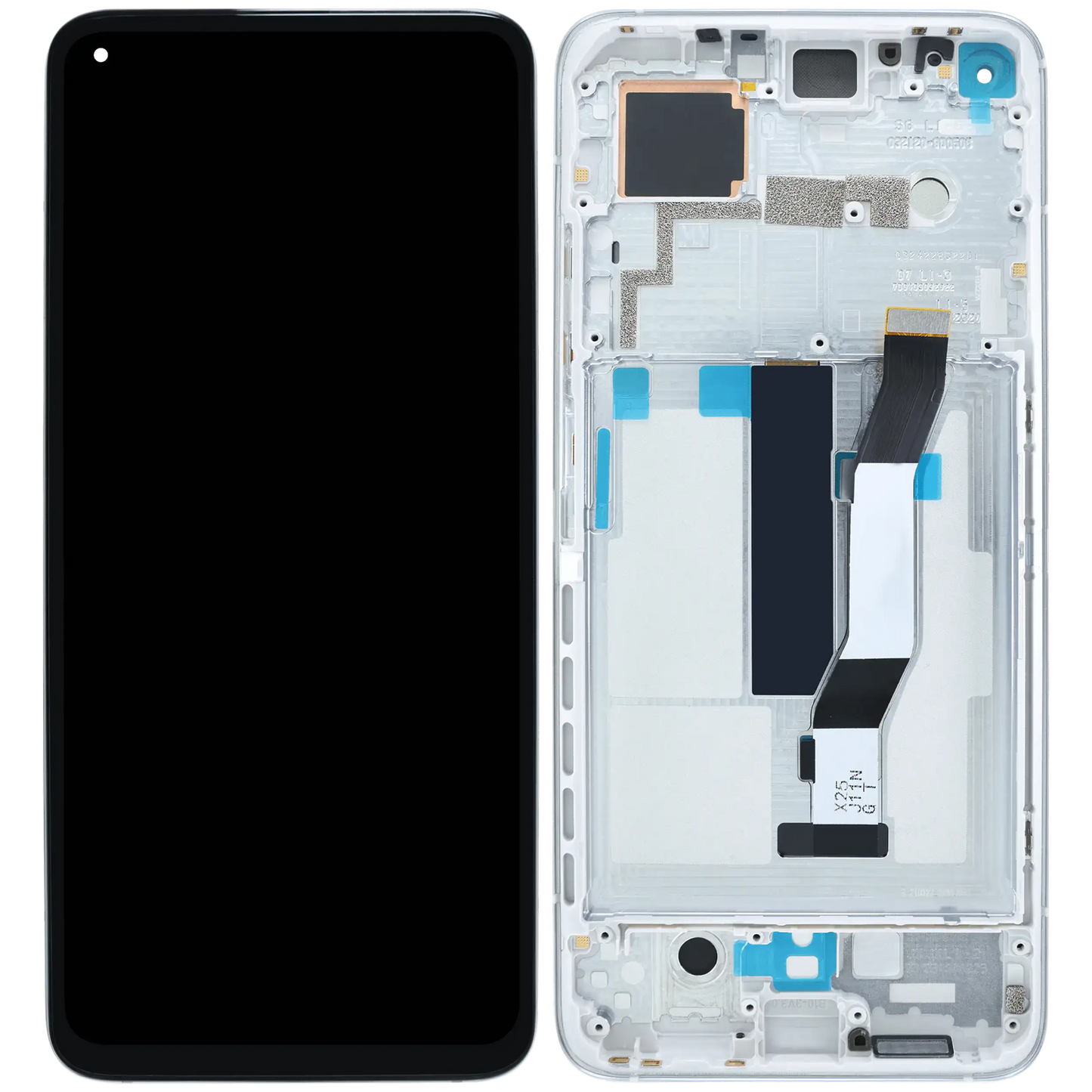 LCD Assembly With Frame For Xiaomi Mi 10T / Mi 10T Pro 5G / Redmi K30S (Refurbished) (Aurora Blue) - device repair spare component image SKU 107182128954 - image 6