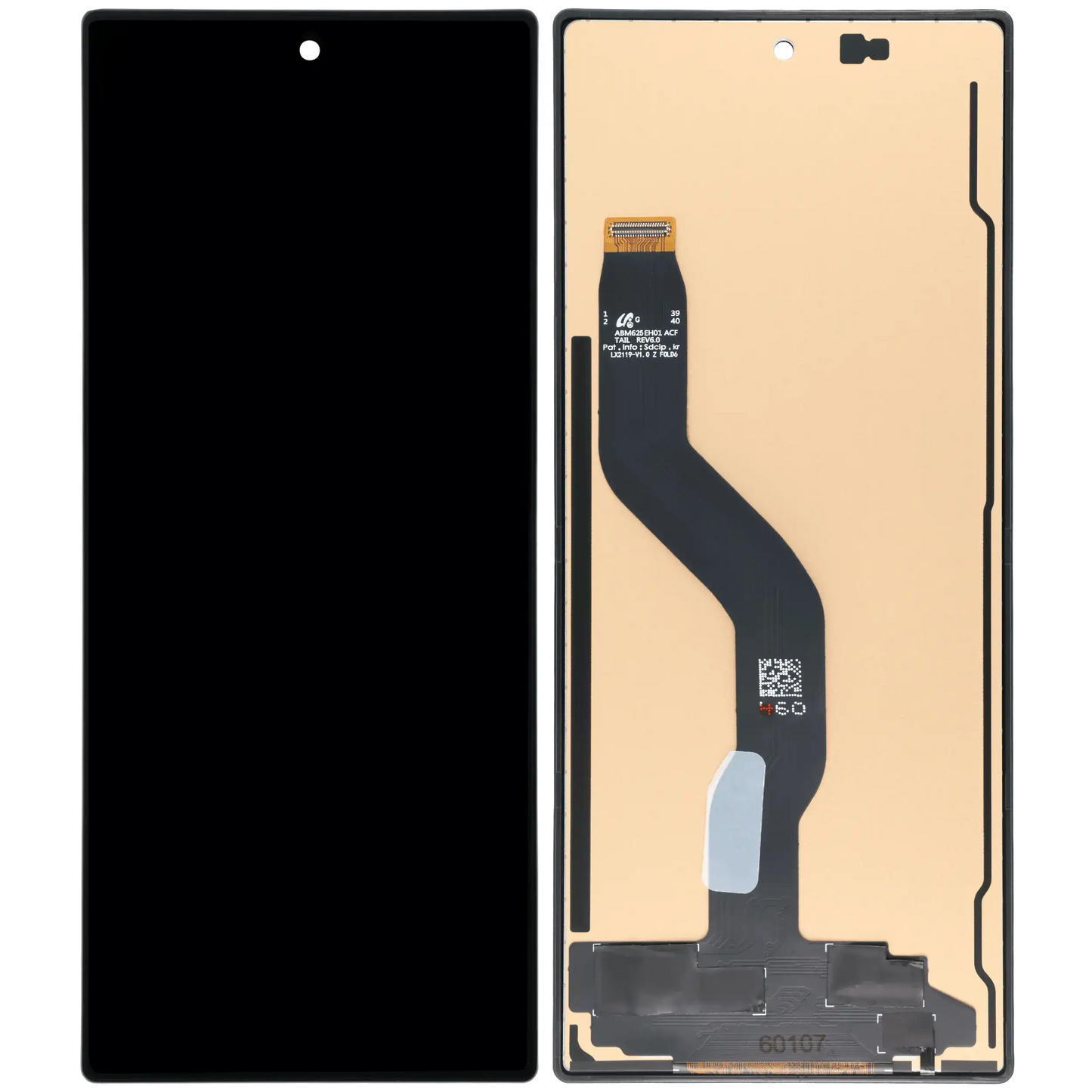 High resolution image of Outer LCD Assembly For Samsung Galaxy Z Fold 6 5G (Aftermarket : Incell) (All Colors)