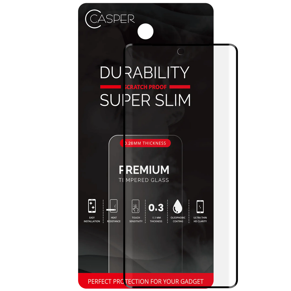 Casper Edge-glued Tempered Glass For Google Pixel 6 Pro (Case Friendly) (Retail Pack) - replacement part product view