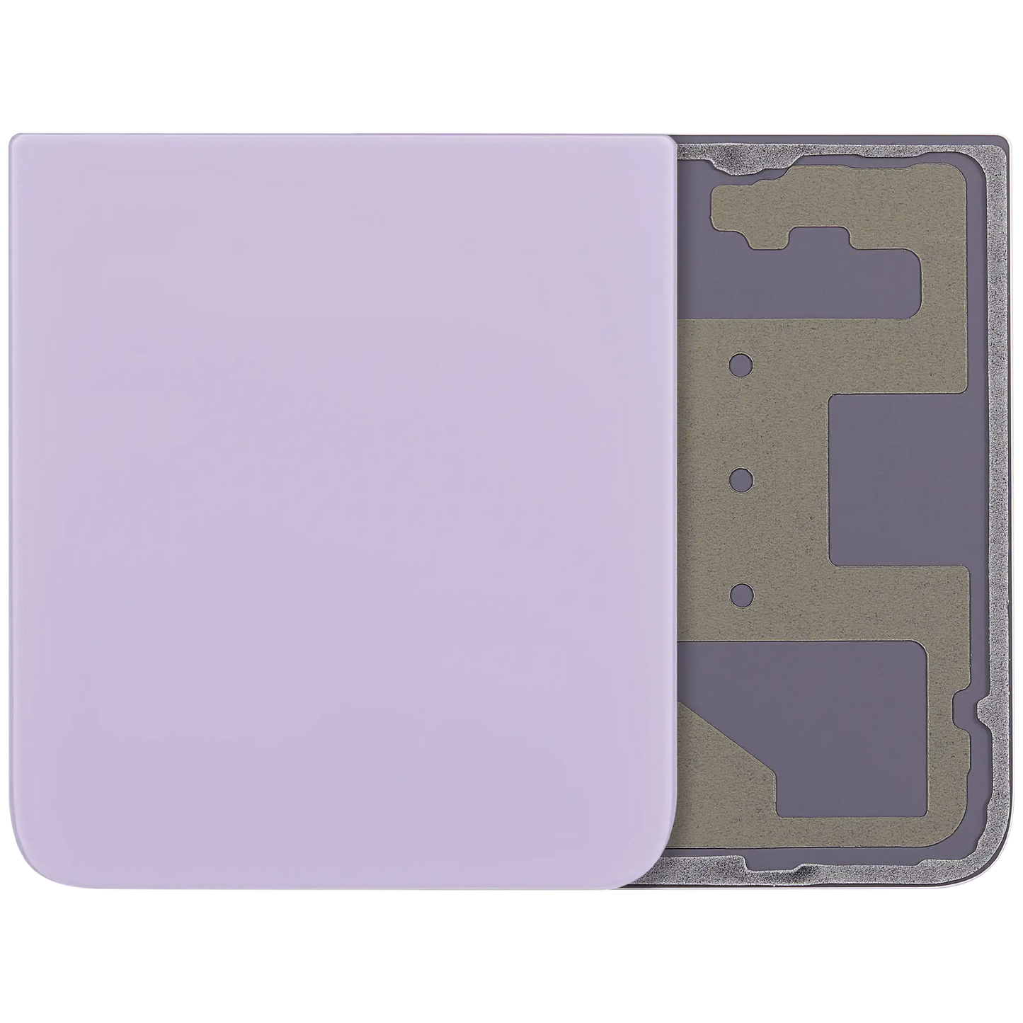 Buy Bottom Back Cover Glass For Samsung Galaxy Z Flip 4 (Aftermarket) (Bora Purple) - High Quality Replacement Part - View 1 | TechDrip Canada