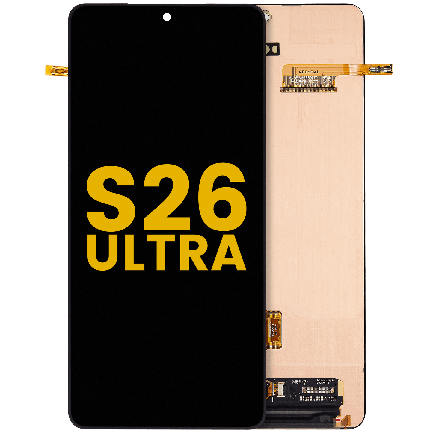 OLED Assembly Without Frame Compatible For Samsung Galaxy S26 Ultra 5G (Refurbished) (All Colors)