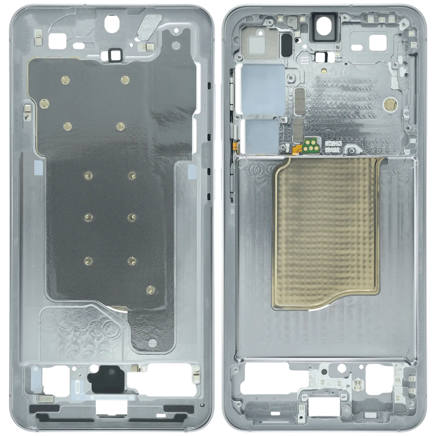 Mid-Frame Housing for Samsung Galaxy S25 (Service Pack) (Silver Shadow)