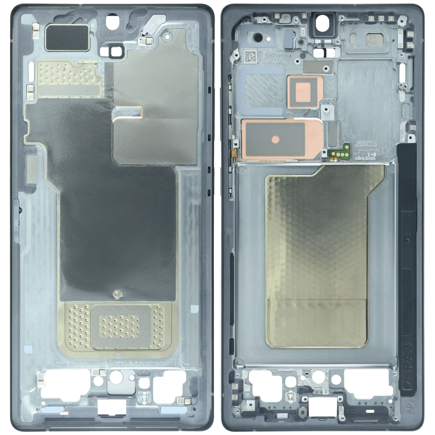 Mid-Frame Housing for Samsung Galaxy S25 Ultra (Service Pack) (Titanium Black)