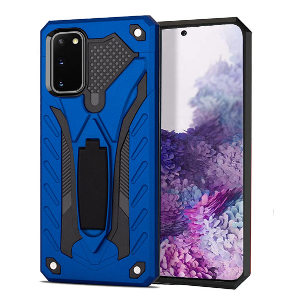 OTDR Blue Rugged Defender w/ stand for Samsung Galaxy S20 Plus