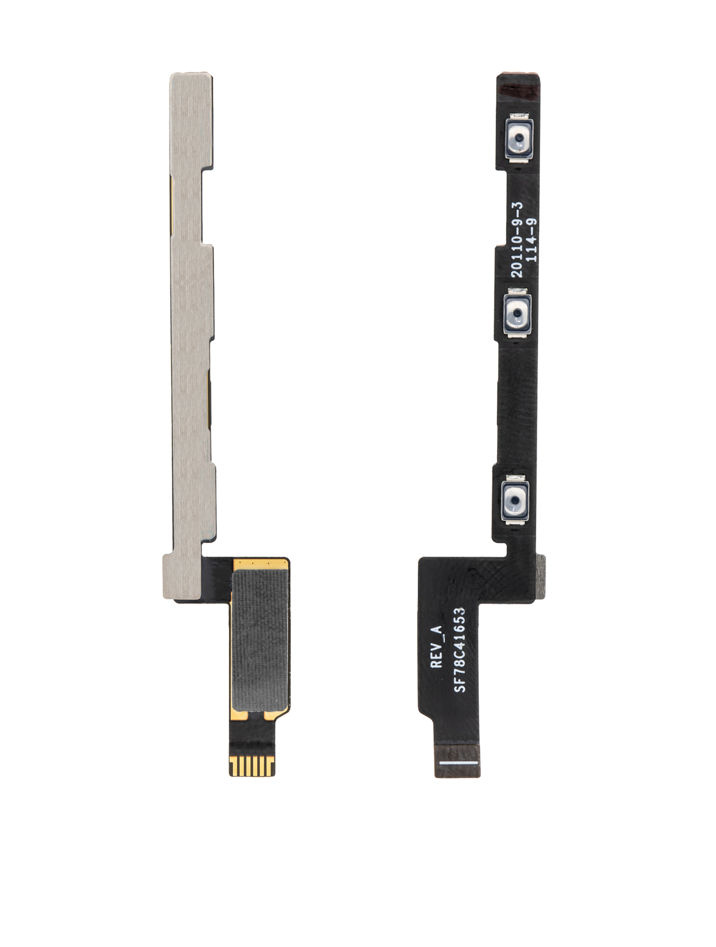 Power And Volume Button Flex Cable For Motorola Moto Z4 (XT1980 / 2019) - Motorola replacement part, component detail view, SKU 107082049316
