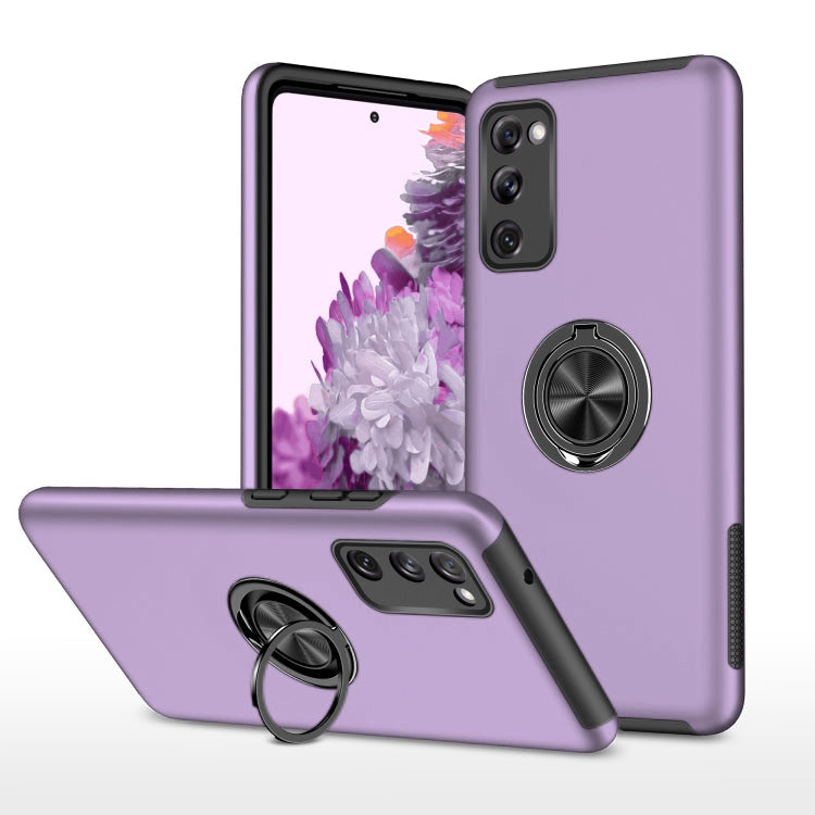 Hybrid Ring Case for Samsung S20 FE Purple