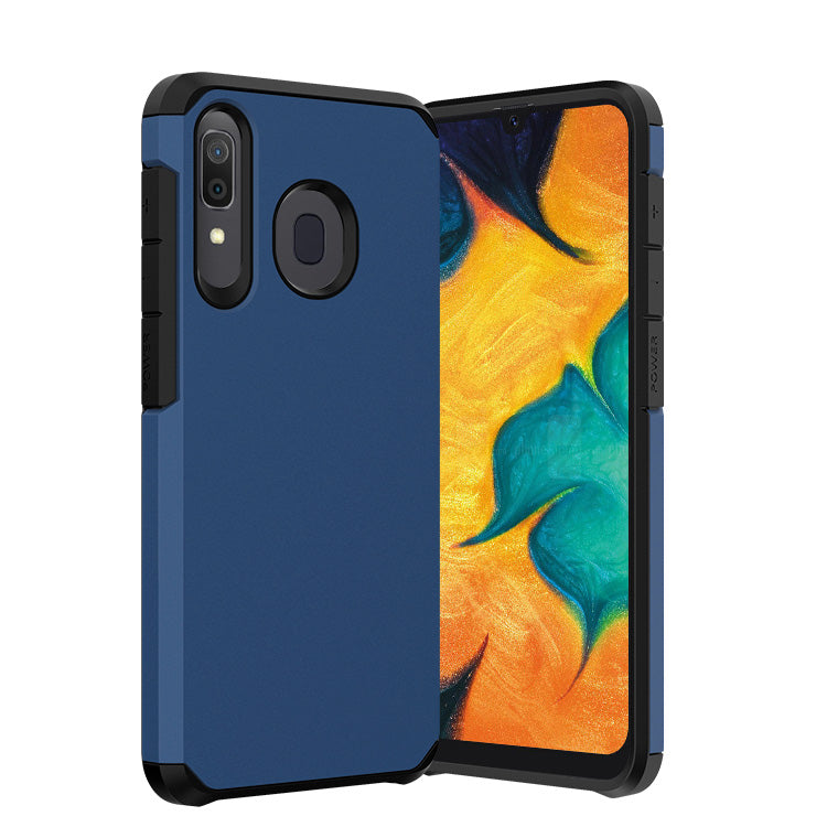 Slim Armor Protective Navy Blue Case for Samsung A20/A30
