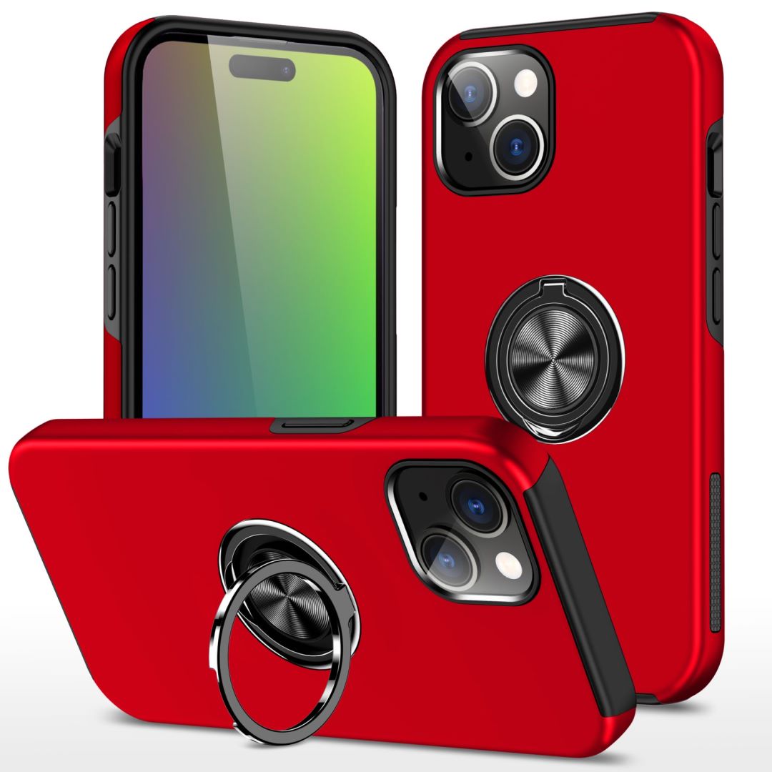 Hybrid Ring Case for iPhone 15 Plus