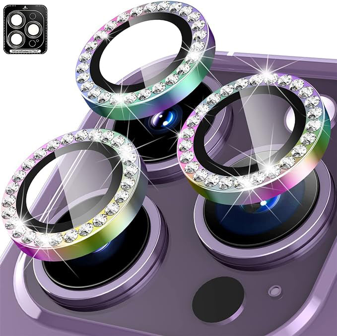 Multi Colors CAMERA Protector for iPhone 15
