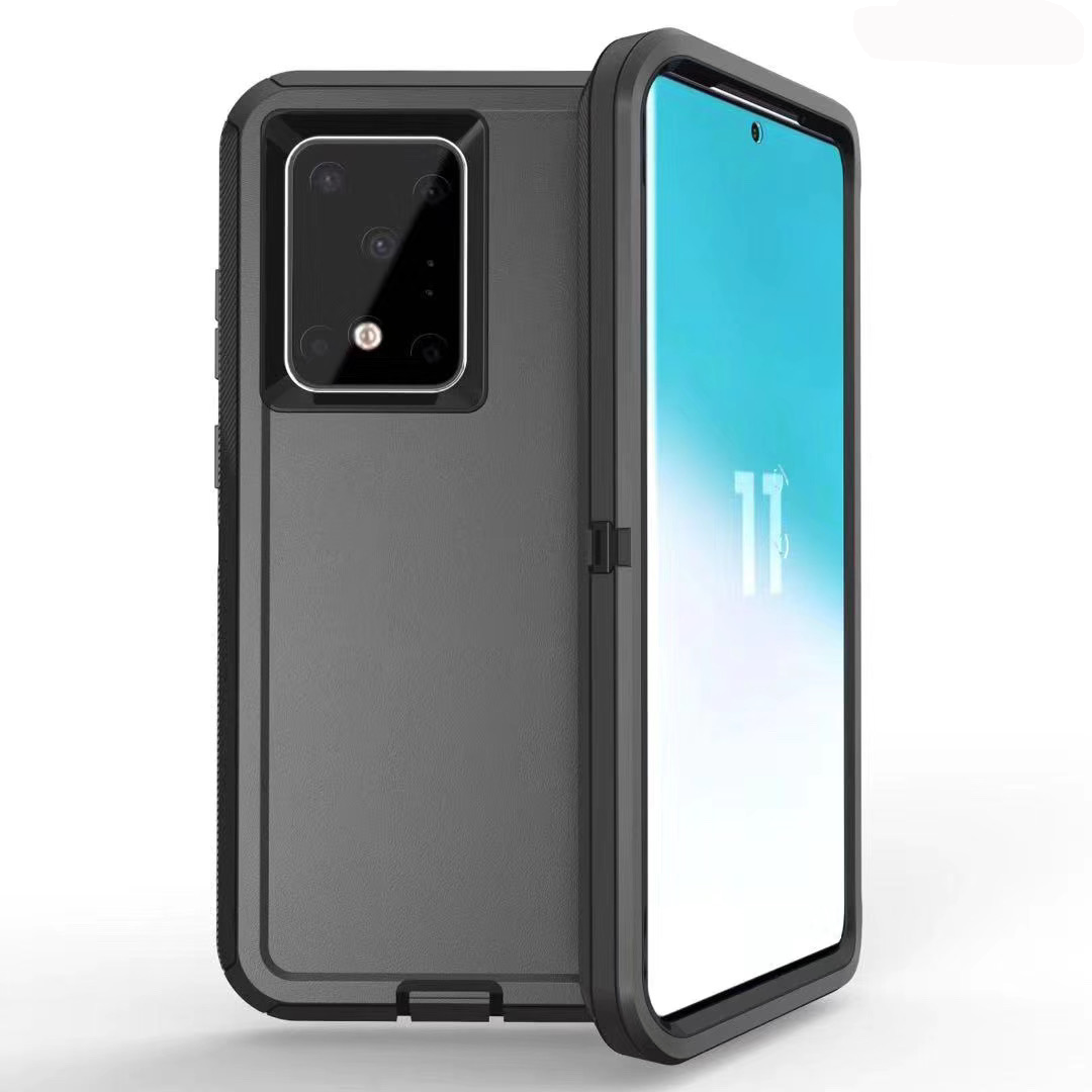 Defender Black Case for Samsung S20