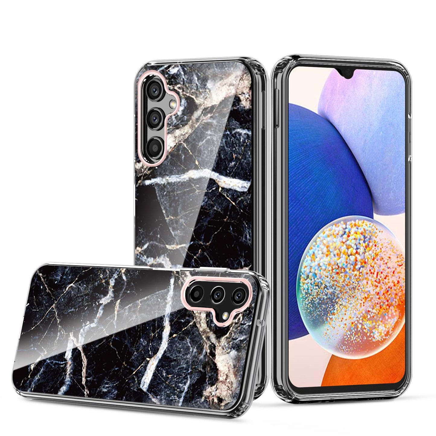 Clear Graphic Case (MARBLE) for Samsung A54 5G