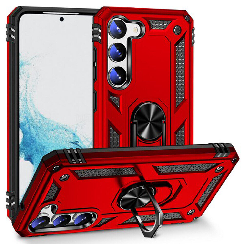 Hybrid Ring Red Case For S24