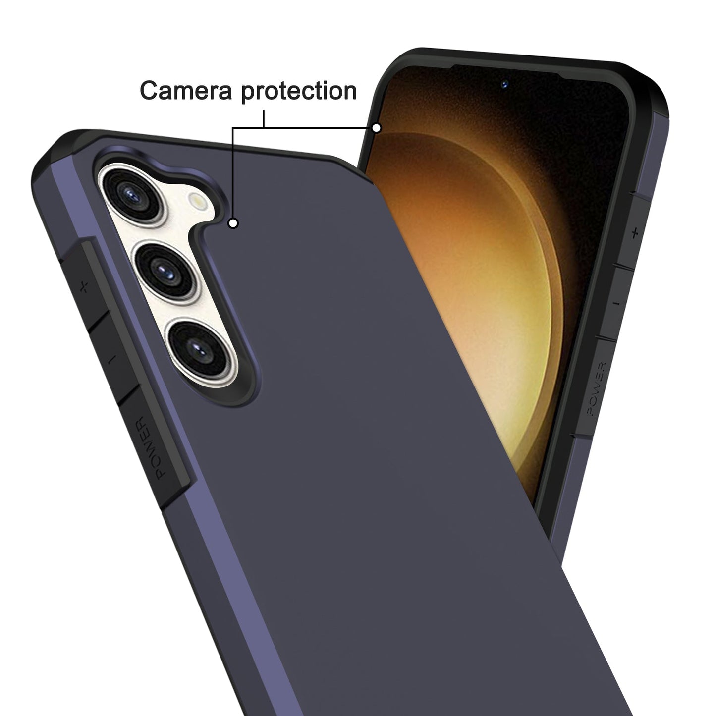 Slim Armor Blue Navy Case For S24 Plus