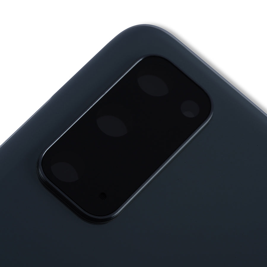 Back Cover Glass With Camera Lens For Samsung Galaxy S20 5G (Service Pack) (Cosmic Gray)