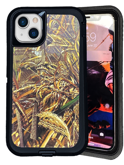 Defender Black Camo Case for iPhone 14 PLUS