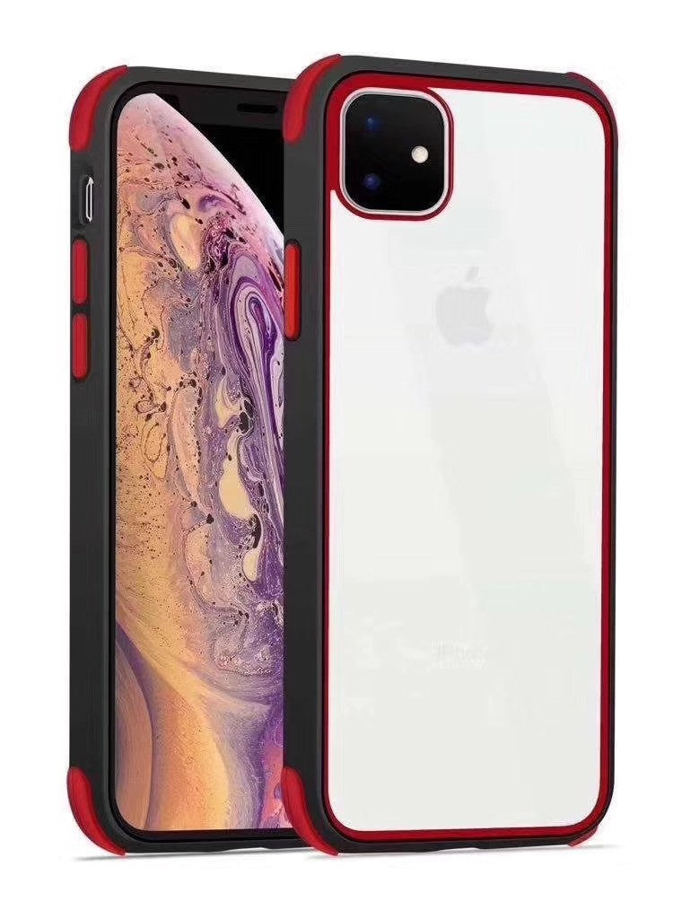 BLK/RED B SHOCK CASE IP 11 PRO