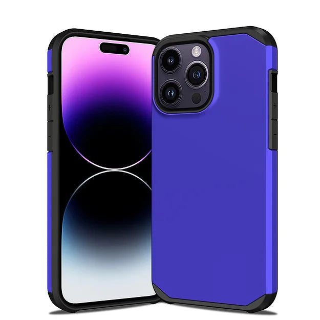 Slim Armor Protective Case for iPhone 15 Blue