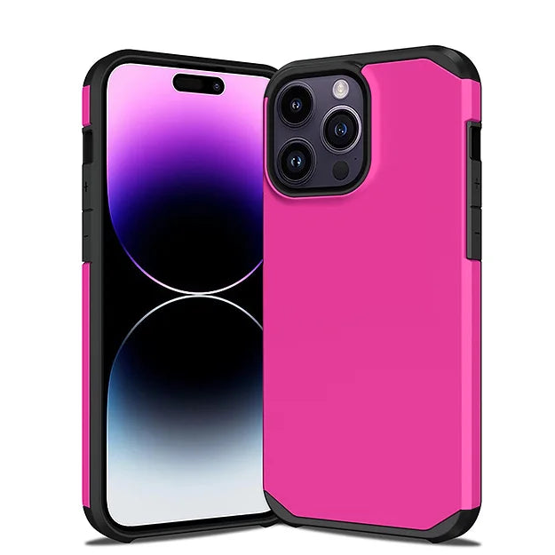 Slim Armor Protective Case for iPhone 15 Pink