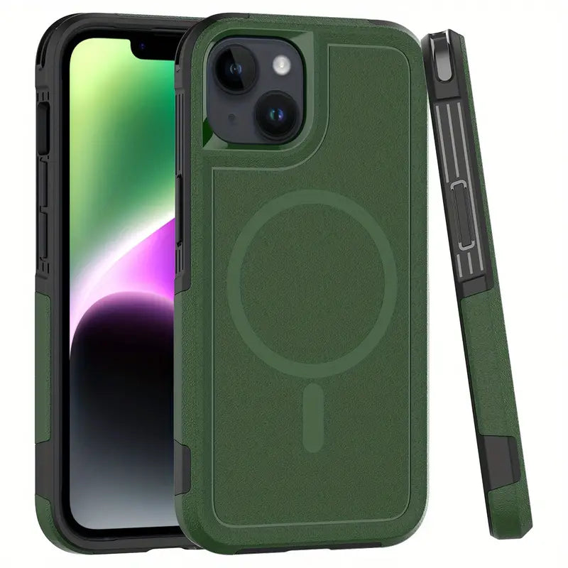 MagSafe Commuter CASE for iPhone 15 Midnight Green