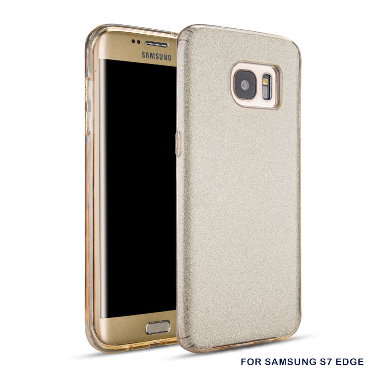 Glitter Case For Samsung S6 Gold