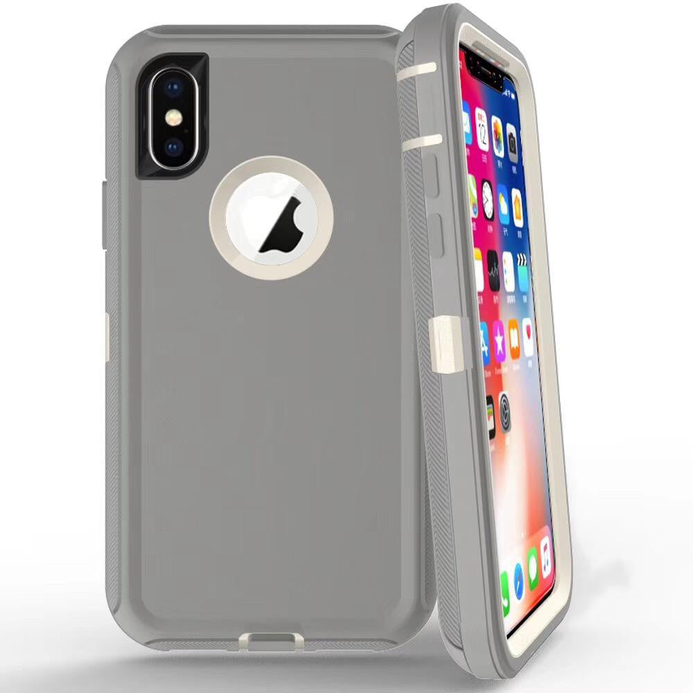 Defender Grey Case for iPhone XR