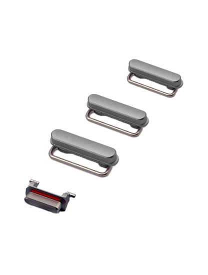 Hard Buttons (Power / Volume / Switch) For iPhone 6 / 6 Plus (Space Gray)