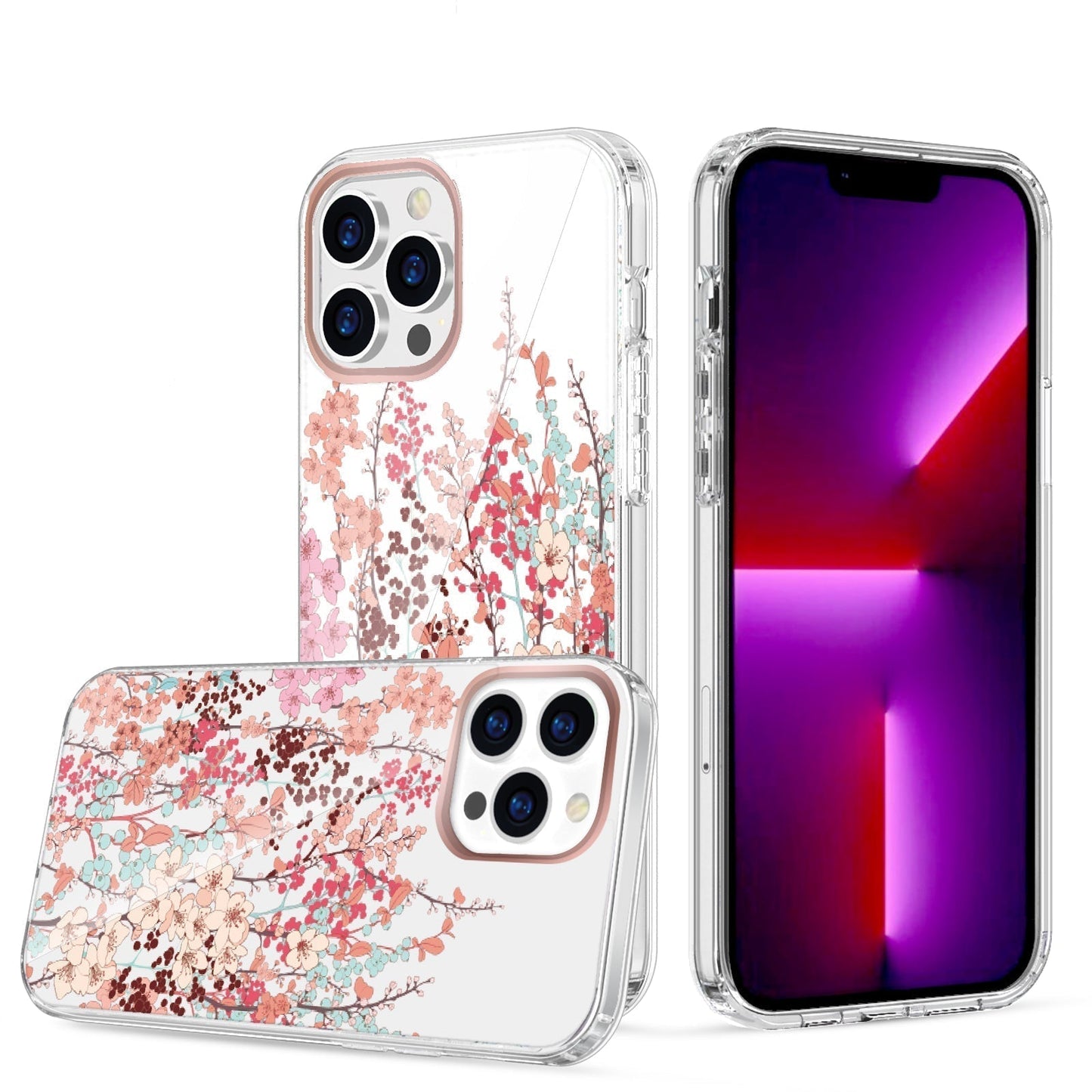 Clear Graphic Case (Blossom) for iPhone 11