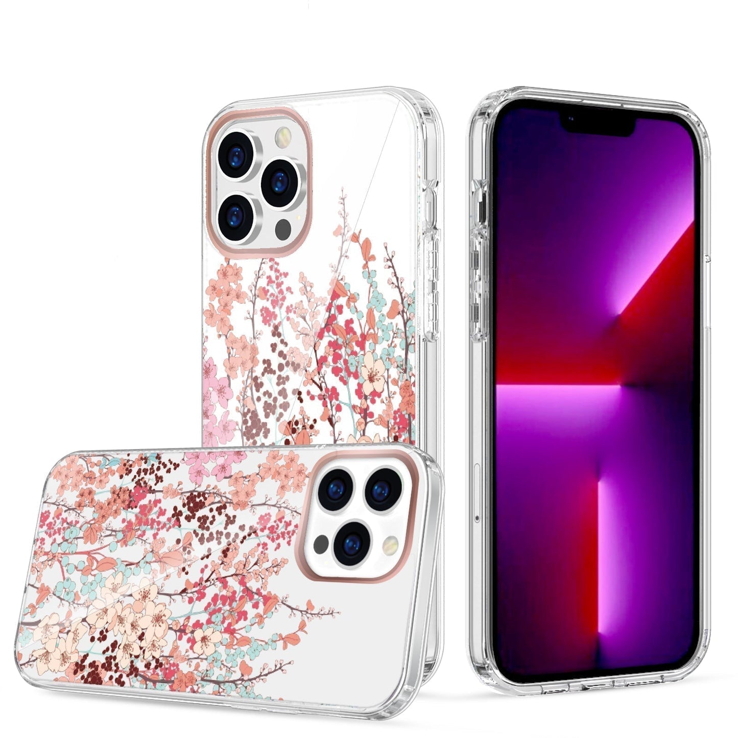 Clear Graphic Case (Blossom) for iPhone XR