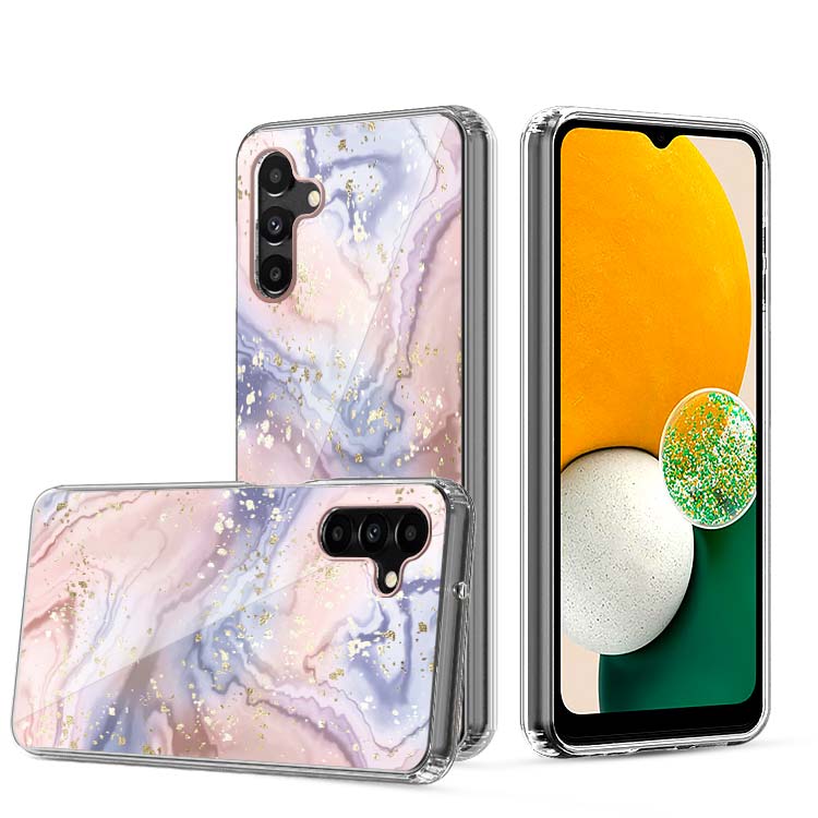 Clear Graphic Case (Multi Marble) for Samsung A13