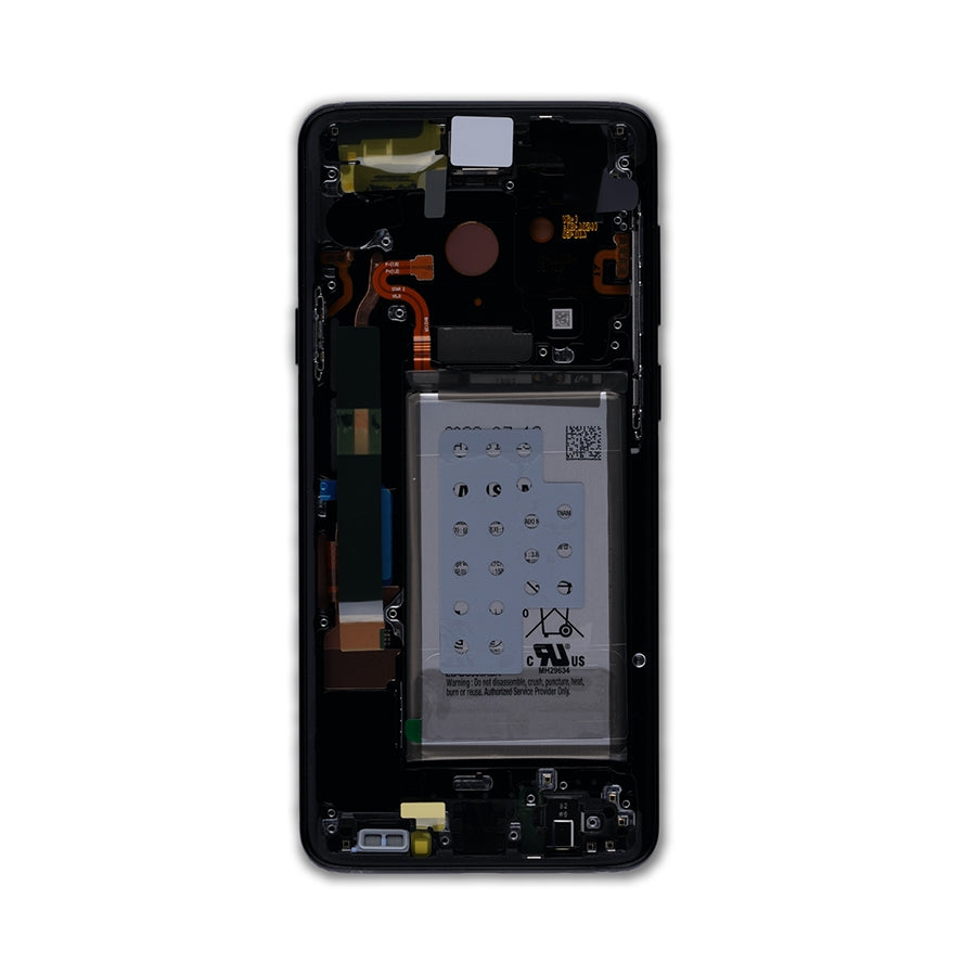 OLED Assembly With Frame For Samsung Galaxy S9 Plus (Service Pack) (Midnight Black)