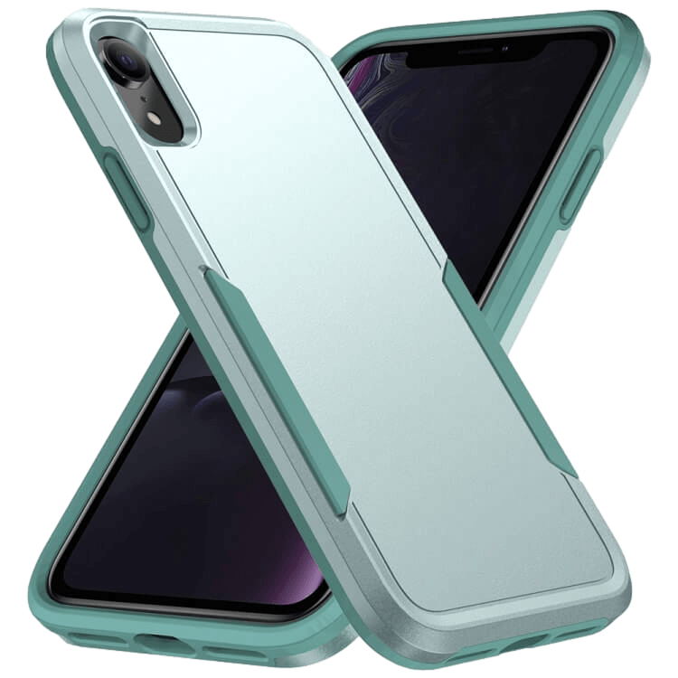 Commuter Mint With Pink Trim CASE for iPhone XR