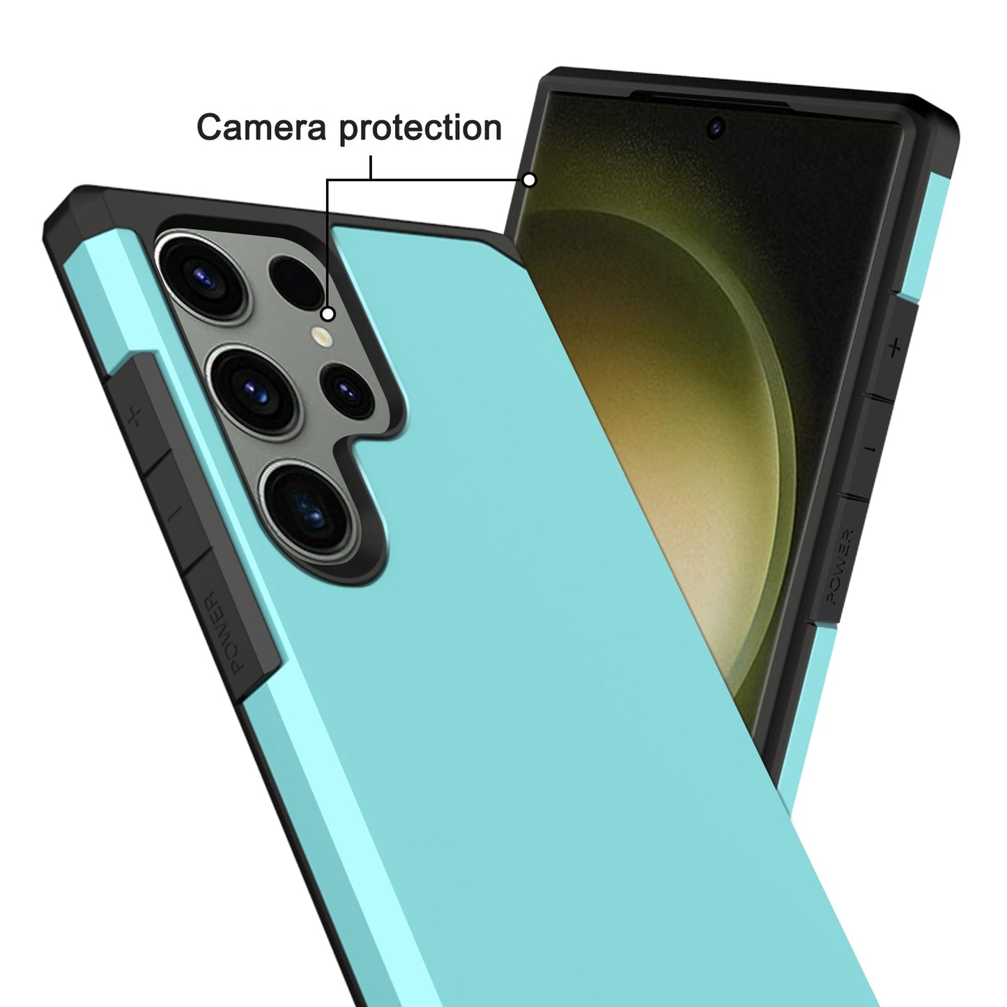 Slim Armor Teal Case For S24 Ultra