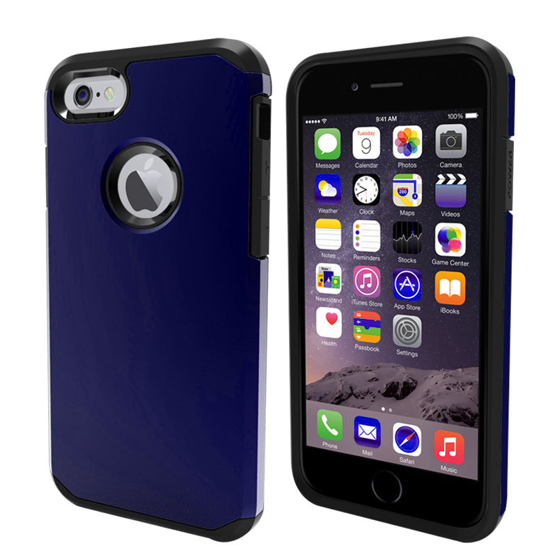 Slim Armor Protective Navy Blue Case for iPhone 6 iPhone 7 iPhone 8