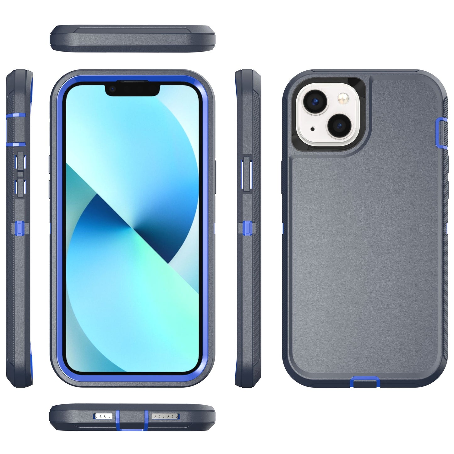 Defender Navy Blue Case for iPhone 14 PLUS