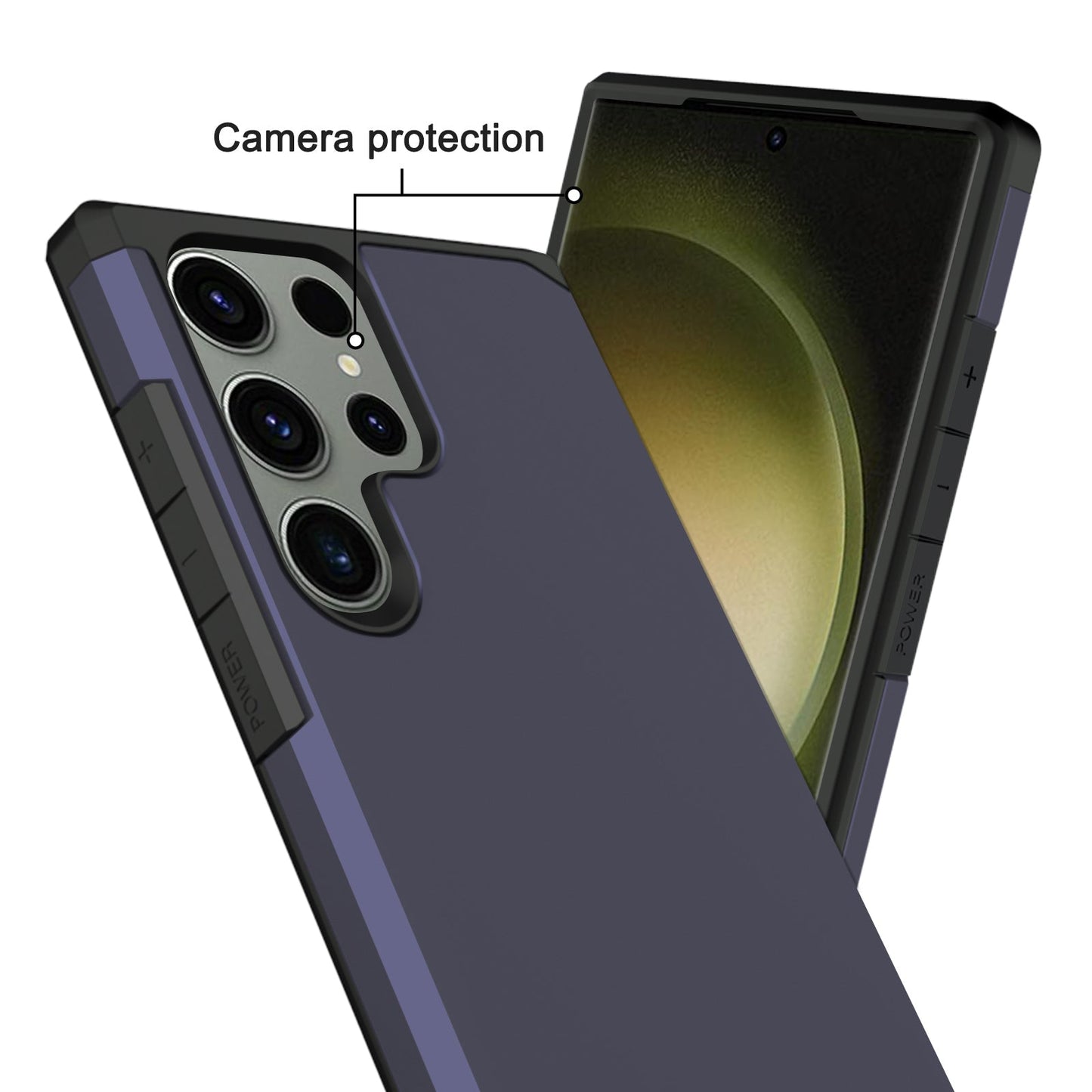 Slim Armor Blue Navy Case For S24 Ultra