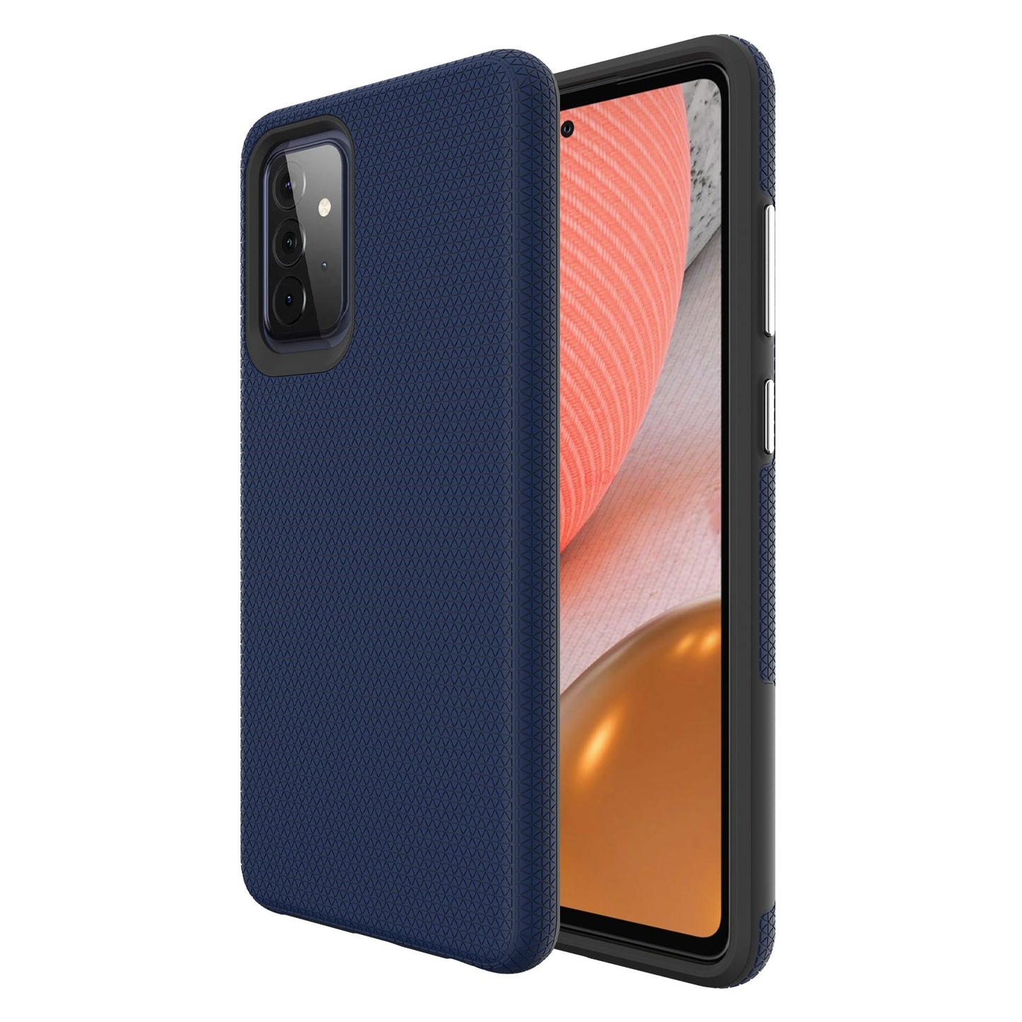 TriTex Navy Blue Case for Samsung A72