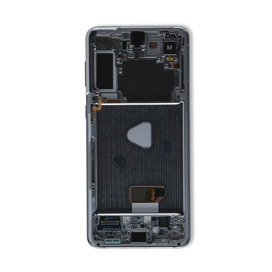 OLED Assembly With Frame For Samsung Galaxy S21 Plus 5G (Service Pack) (Phantom Silver)