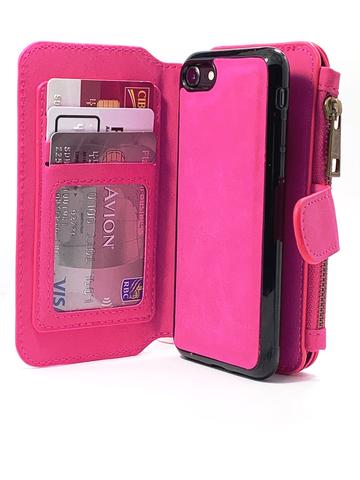 Pink PURSE Magnetic Wallet Case iPhone XS MAX