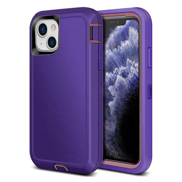 Defender Purple Case for iPhone 13 MINI