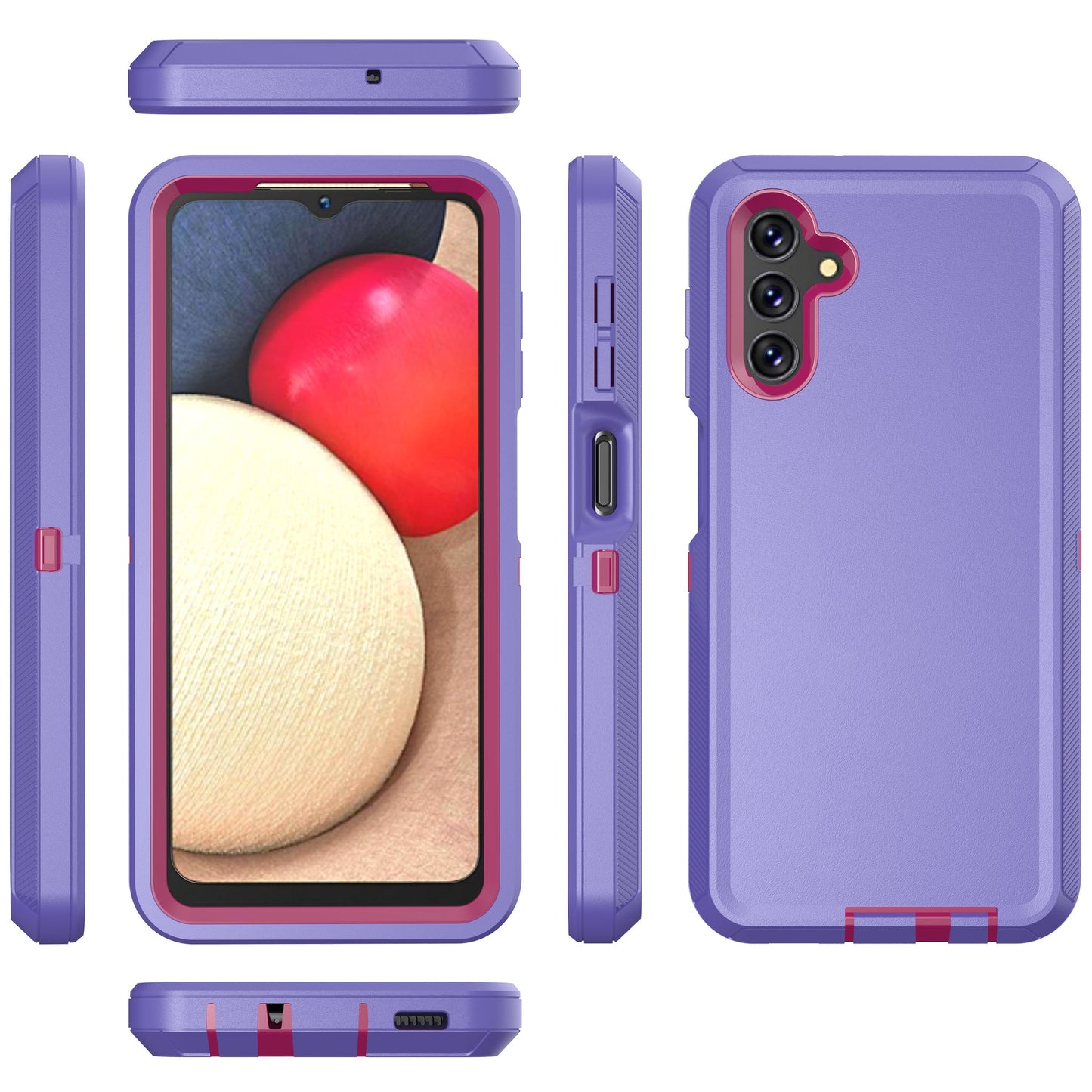 Defender Purple Case for Samsung A13 5G