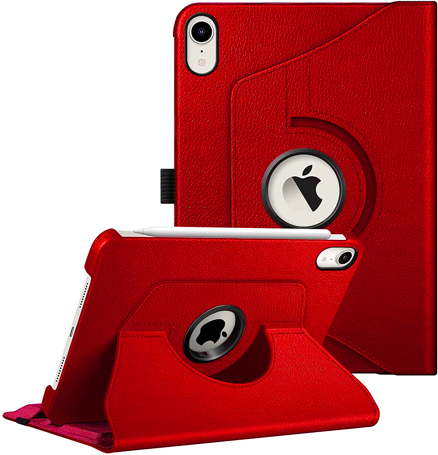 RED IPAD MINI 6 360 CASE