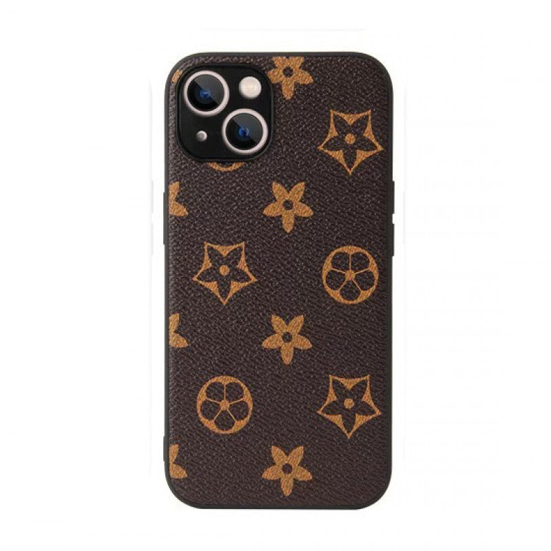 iPhone 14 Pro Max Brand Style Case Brown